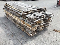 Eiken dakbeschot of verticale beplanking - afbeelding 1 van  7
