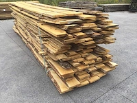 Eiken dakbeschot of verticale beplanking - afbeelding 1 van  8
