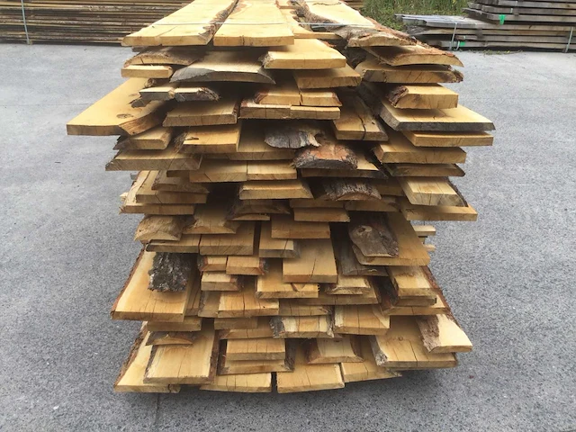 Eiken dakbeschot of verticale beplanking - afbeelding 2 van  8