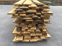 Eiken dakbeschot of verticale beplanking - afbeelding 2 van  8