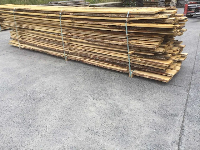 Eiken dakbeschot of verticale beplanking - afbeelding 4 van  8