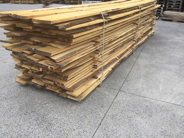 Eiken dakbeschot of verticale beplanking - afbeelding 5 van  8