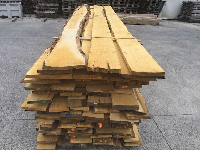 Eiken dakbeschot of verticale beplanking - afbeelding 7 van  8