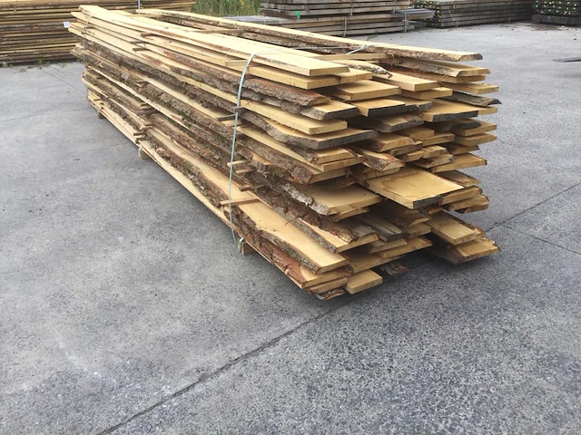 Eiken dakbeschot of verticale beplanking - afbeelding 1 van  7