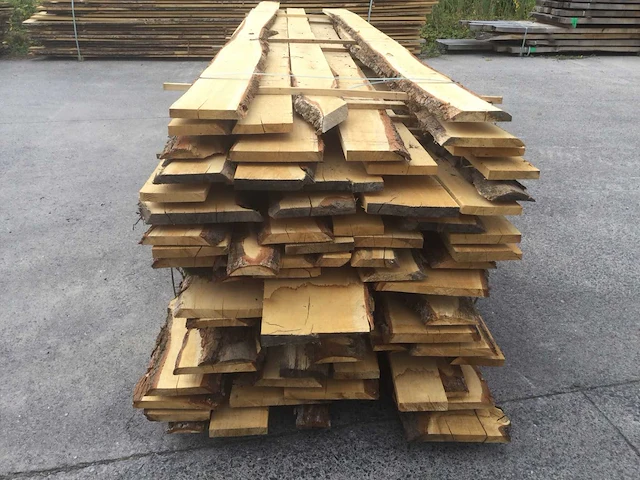 Eiken dakbeschot of verticale beplanking - afbeelding 2 van  7