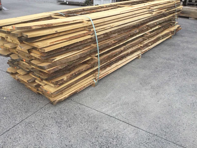 Eiken dakbeschot of verticale beplanking - afbeelding 4 van  7