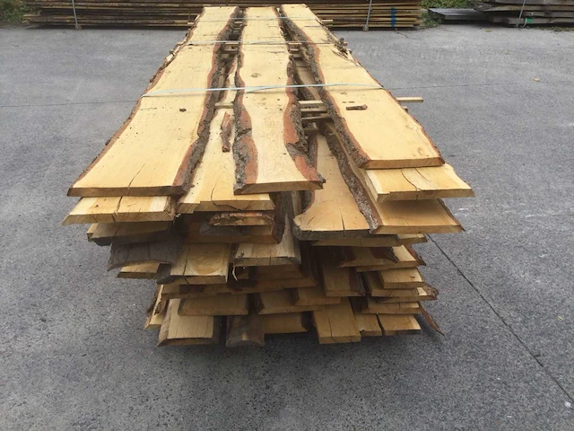 Eiken dakbeschot of verticale beplanking - afbeelding 2 van  8