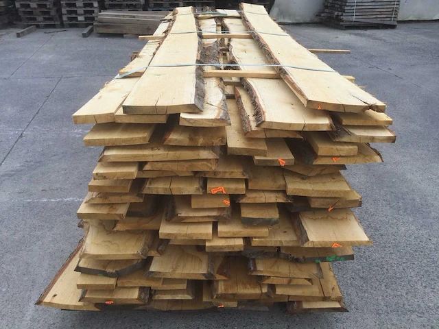 Eiken dakbeschot of verticale beplanking - afbeelding 5 van  7