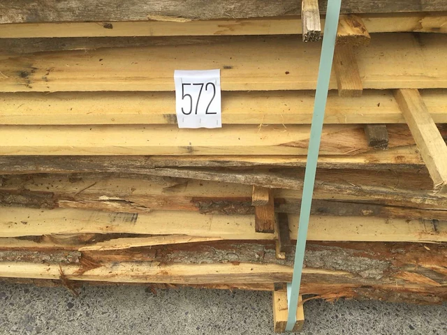 Eiken dakbeschot of verticale beplanking - afbeelding 7 van  7