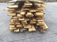 Eiken dakbeschot of verticale beplanking - afbeelding 2 van  8