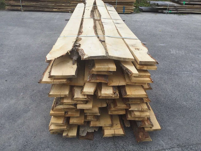 Eiken dakbeschot of verticale beplanking - afbeelding 3 van  8
