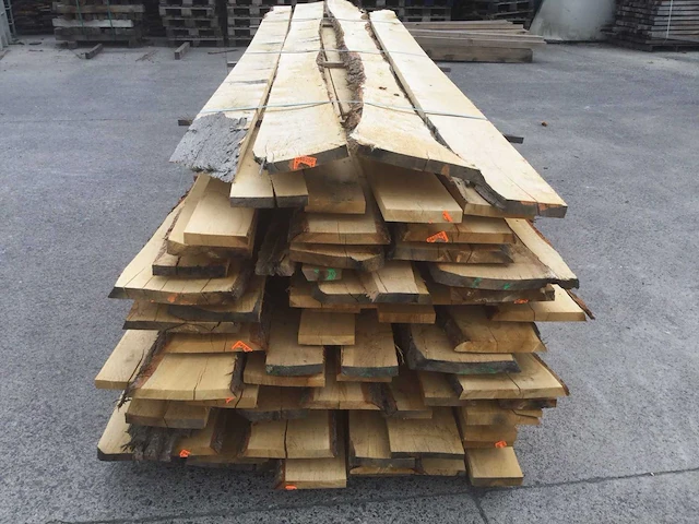 Eiken dakbeschot of verticale beplanking - afbeelding 5 van  8