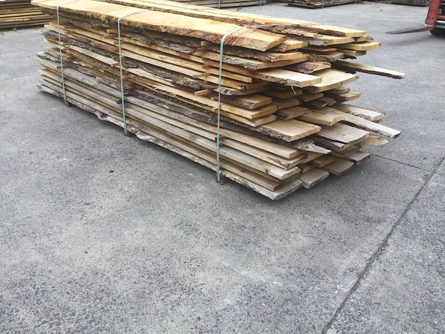 Eiken dakbeschot of verticale beplanking - afbeelding 1 van  8