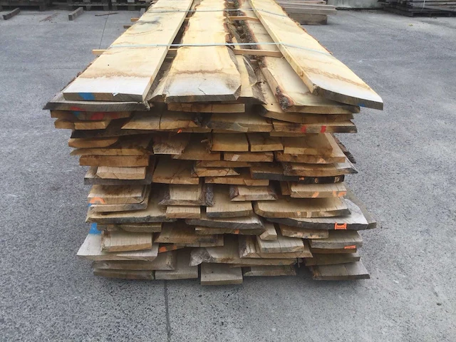 Eiken dakbeschot of verticale beplanking - afbeelding 5 van  8