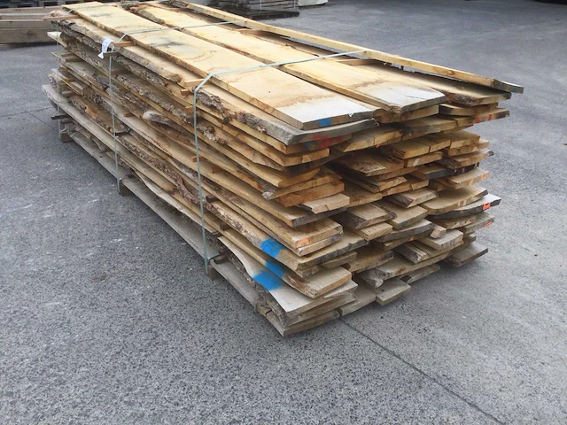 Eiken dakbeschot of verticale beplanking - afbeelding 7 van  8