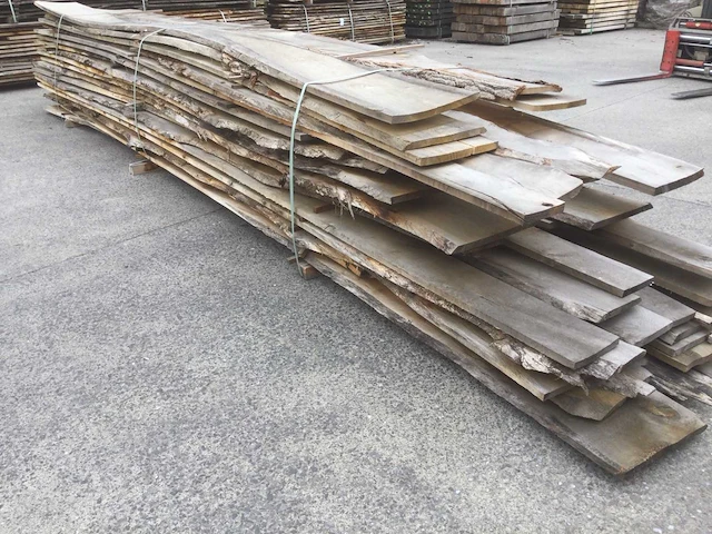 Eiken dakbeschot of verticale beplanking - afbeelding 1 van  8