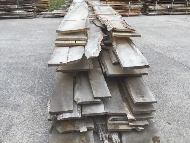 Eiken dakbeschot of verticale beplanking - afbeelding 2 van  8