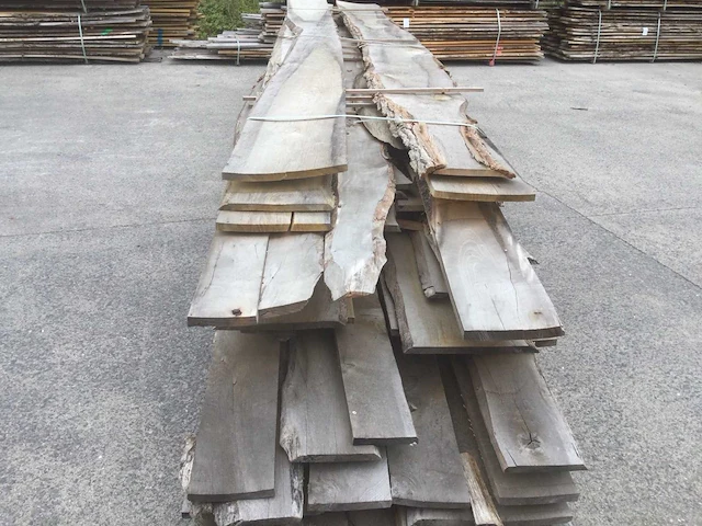 Eiken dakbeschot of verticale beplanking - afbeelding 3 van  8