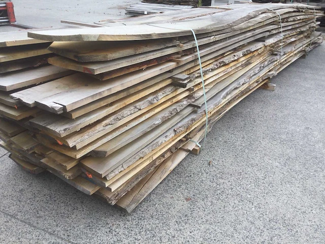 Eiken dakbeschot of verticale beplanking - afbeelding 4 van  8