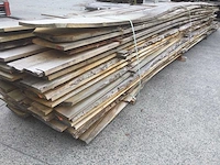 Eiken dakbeschot of verticale beplanking - afbeelding 4 van  8