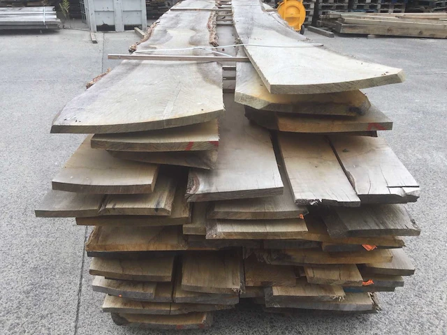Eiken dakbeschot of verticale beplanking - afbeelding 5 van  8