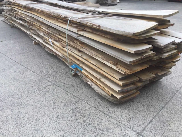 Eiken dakbeschot of verticale beplanking - afbeelding 7 van  8