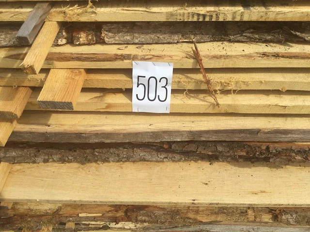 Eiken dakbeschot of verticale beplanking - afbeelding 8 van  8