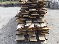 Eiken dakbeschot of verticale beplanking - afbeelding 2 van  7