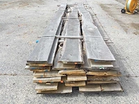 Eiken dakbeschot of verticale beplanking - afbeelding 2 van  6