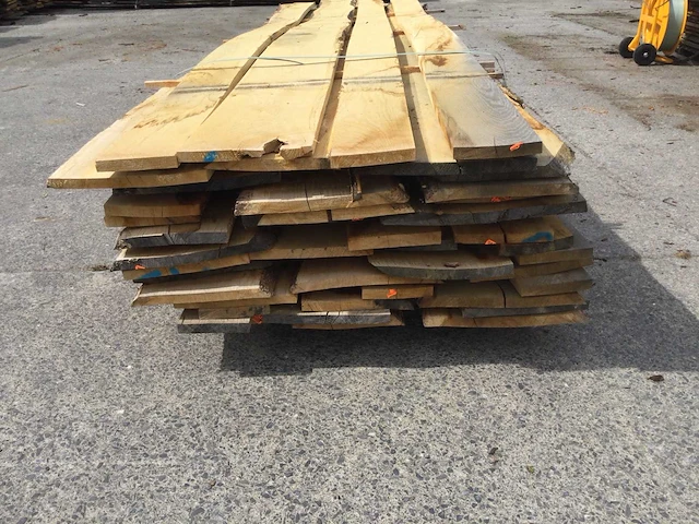 Eiken dakbeschot of verticale beplanking - afbeelding 3 van  6