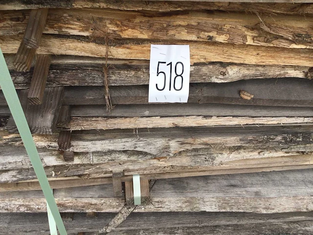Eiken dakbeschot of verticale beplanking - afbeelding 7 van  7
