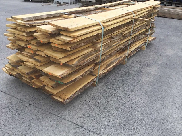 Eiken dakbeschot of verticale beplanking - afbeelding 4 van  7