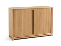 Eiken dressoir - schuifdeur - afbeelding 1 van  8