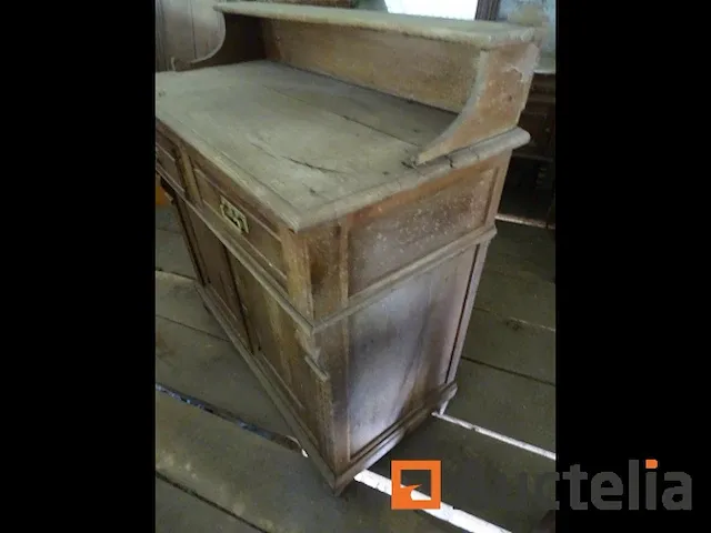 Eiken dressoir - afbeelding 3 van  4