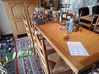 Eiken eetplaats - afbeelding 1 van  4
