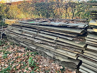 Eiken hout zagerij schroot - afbeelding 1 van  4