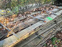 Eiken hout zagerij schroot - afbeelding 3 van  4