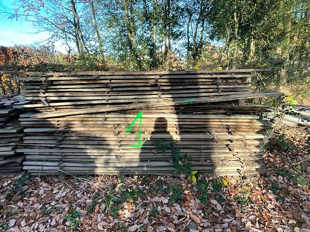 Eiken hout zagerij schroot - afbeelding 2 van  6