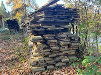 Eiken hout zagerij schroot - afbeelding 6 van  6