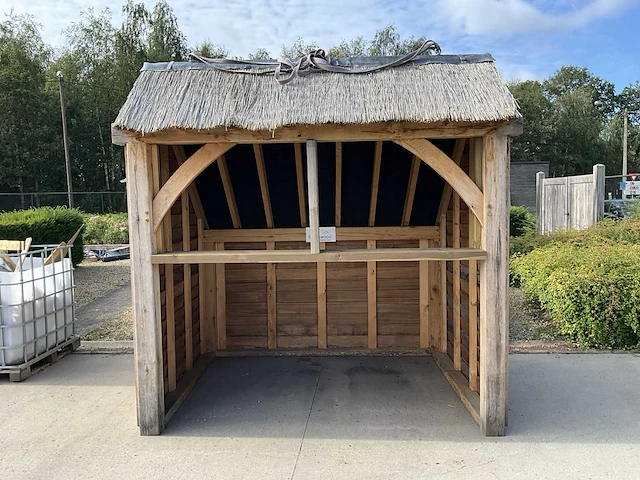 Eiken houten stal/bijgebouw - afbeelding 2 van  12