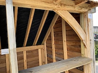 Eiken houten stal/bijgebouw - afbeelding 5 van  12