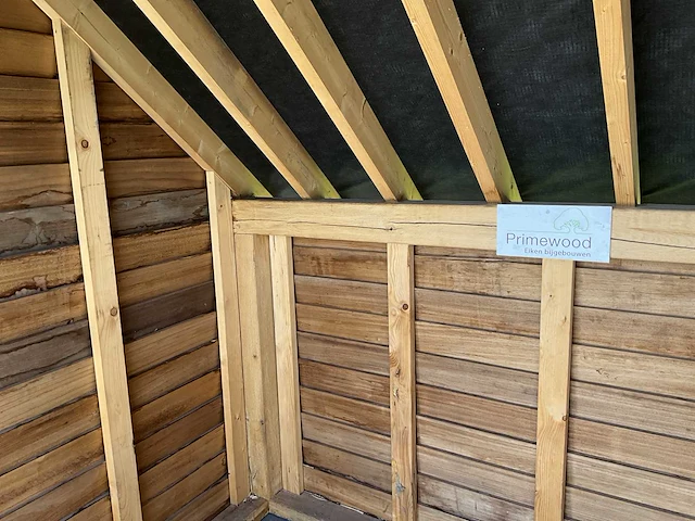 Eiken houten stal/bijgebouw - afbeelding 6 van  12