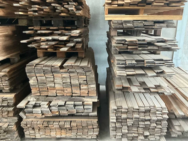 Eiken houten vloer (500x) - afbeelding 4 van  5