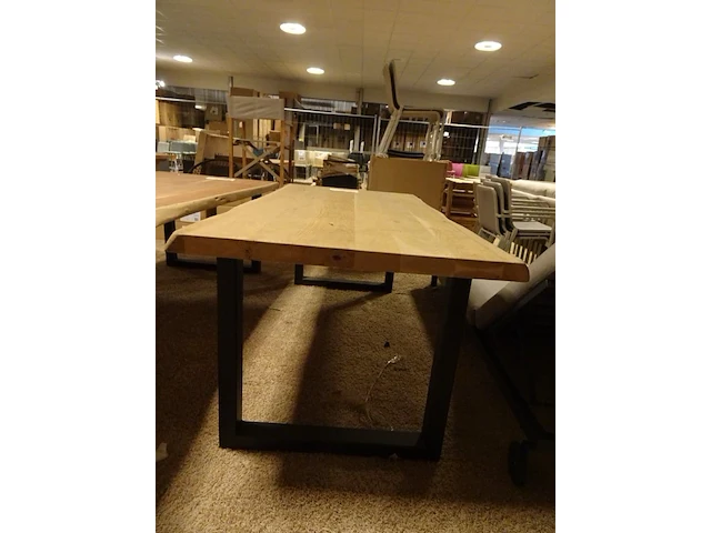 Eiken indoor tafel - afbeelding 1 van  3