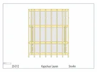 Eiken kapschuur 3x4 - afbeelding 10 van  16