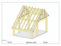 Eiken kapschuur 3x4 - afbeelding 2 van  16