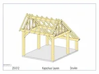 Eiken kapschuur 3x4 - afbeelding 4 van  16