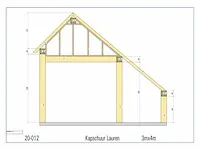 Eiken kapschuur 3x4 - afbeelding 6 van  16