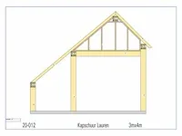 Eiken kapschuur 3x4 - afbeelding 7 van  16
