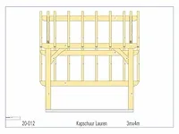 Eiken kapschuur 3x4 - afbeelding 9 van  16